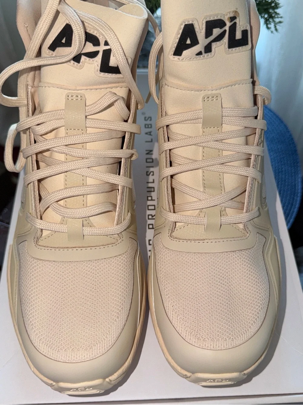 APL Men’s Athletic Shoes in Beige/Cream—Unisex